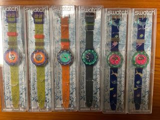 Swatch Scuba : 26 orologi vintage