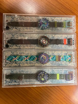 Swatch Scuba : 26 orologi vintage