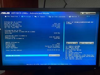 PC Escritorio Asus-HP i5 4460