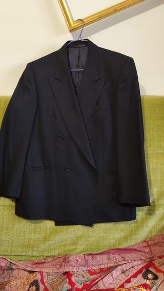 Chaqueta americana azul marino - Doble botonadura