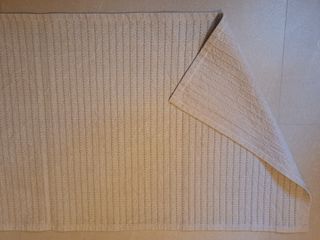 Alfombra lana beige - tipo tapiz