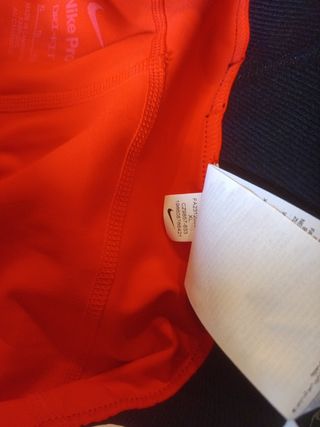 Shorts Nike Pro naranja