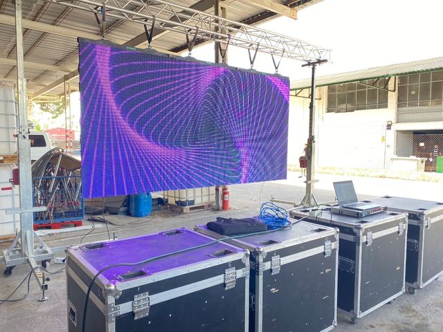 Pantalla LED P10 interior/exterior