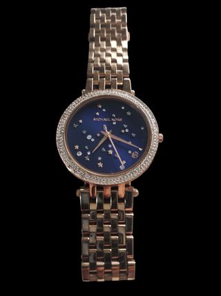 -Ofertazo- Reloj Michael Kors Darci azul y dorado