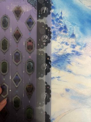 Sailor Moon - Portacarte viola e argento