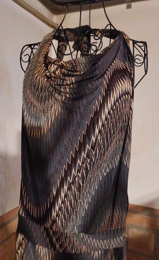 Tuta jumpsuit effetto Missoni