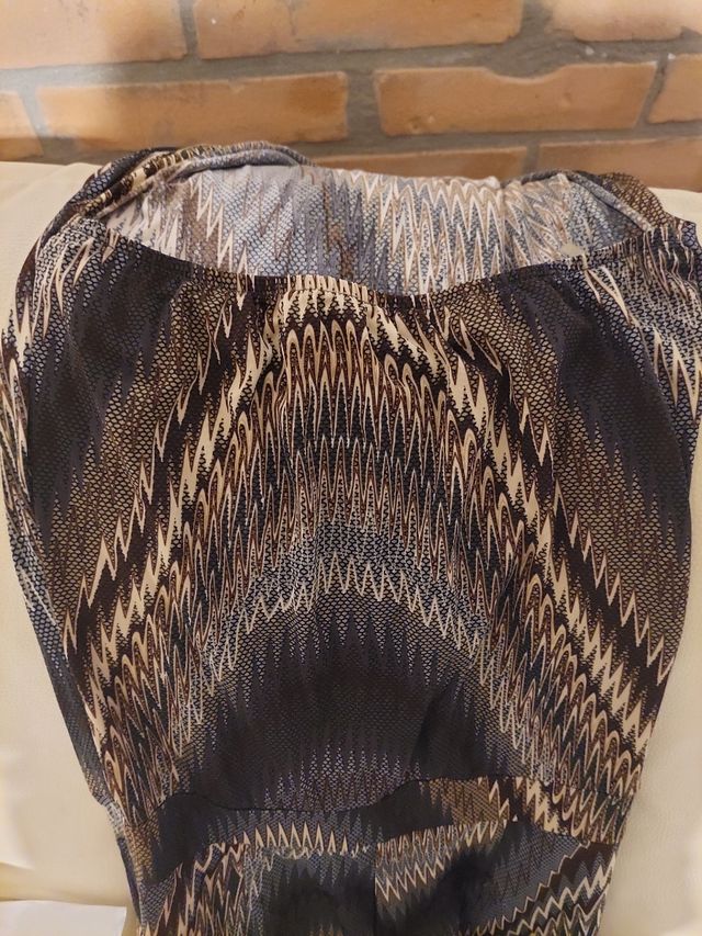 Tuta jumpsuit effetto Missoni