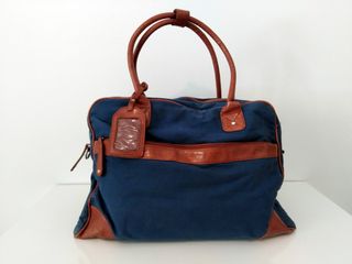 Bolso Primark Azul y Marrón