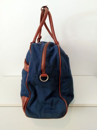 Bolso Primark Azul y Marrón