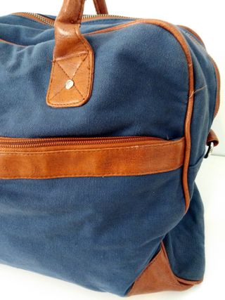 Bolso Primark Azul y Marrón
