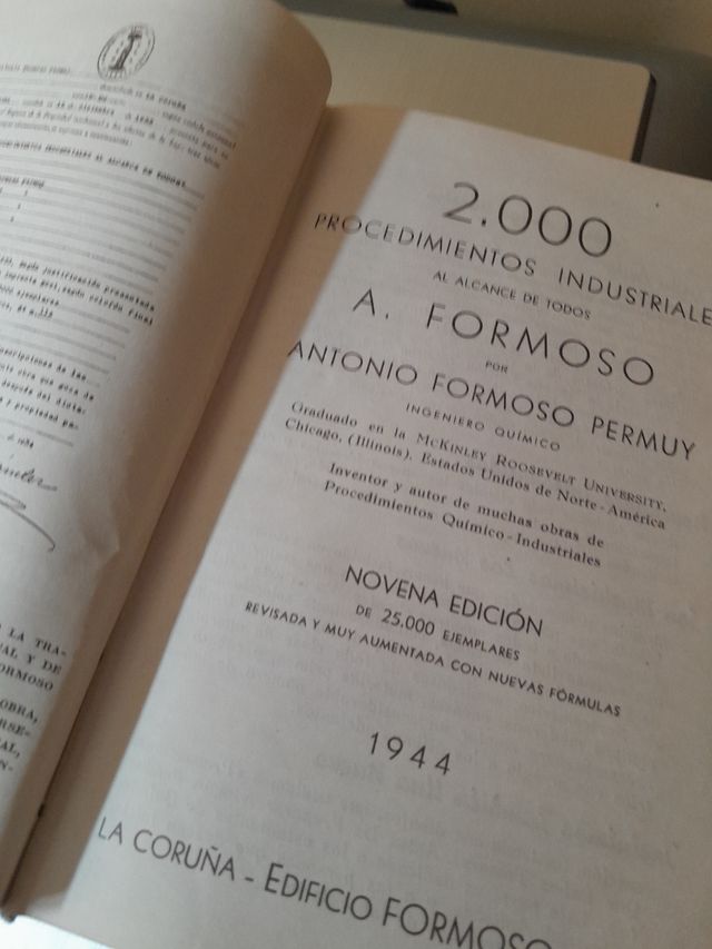 Química Industrial - Formoso