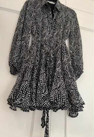 Vestido Zara estampado Talla M