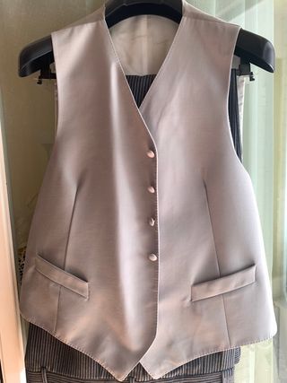 Chaleco gris ceremonia - Chaqué/Traje