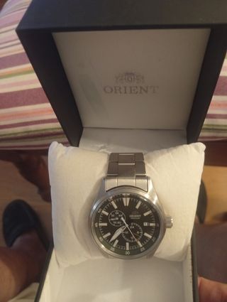 Reloj Orient Hombre - Verde & Plata