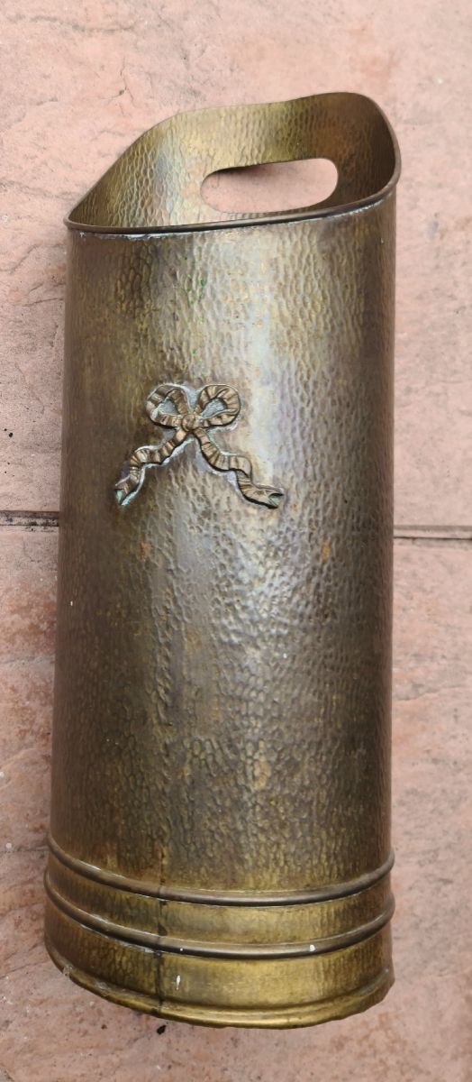 Paragüero vintage bronce