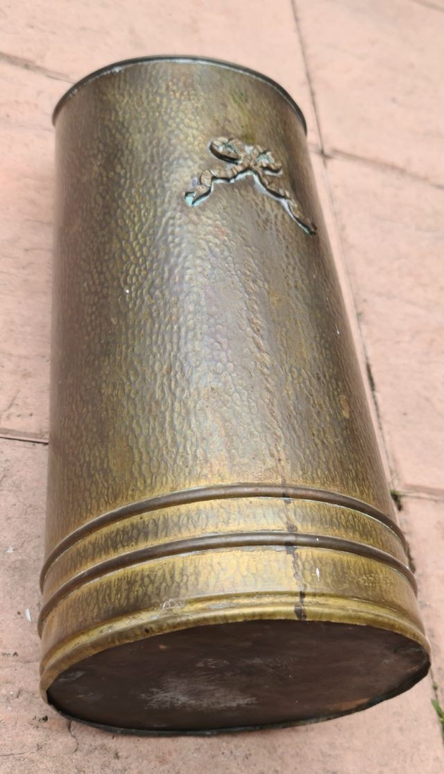 Paragüero vintage bronce