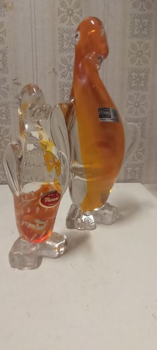 Murano coppia papere PERFETTE Set N°4