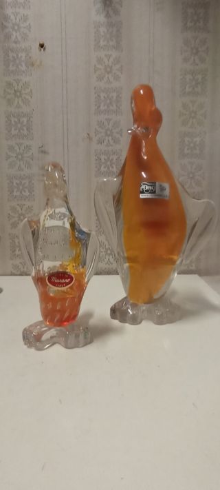 Murano coppia papere PERFETTE Set N°4