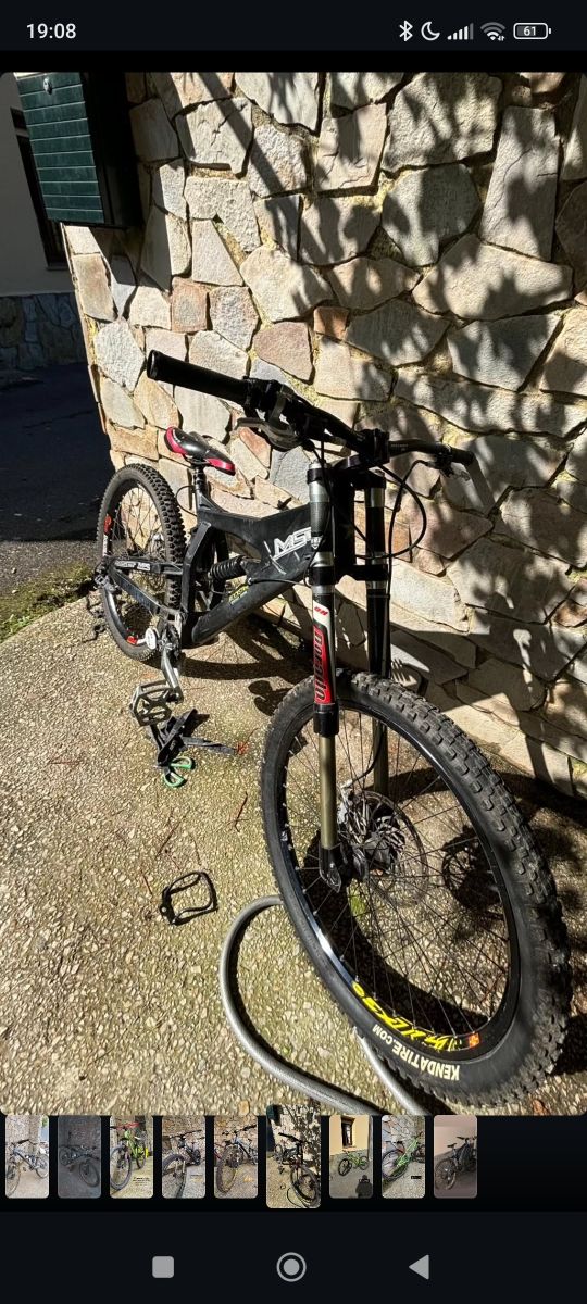 despiece Bicicleta descenso MSC