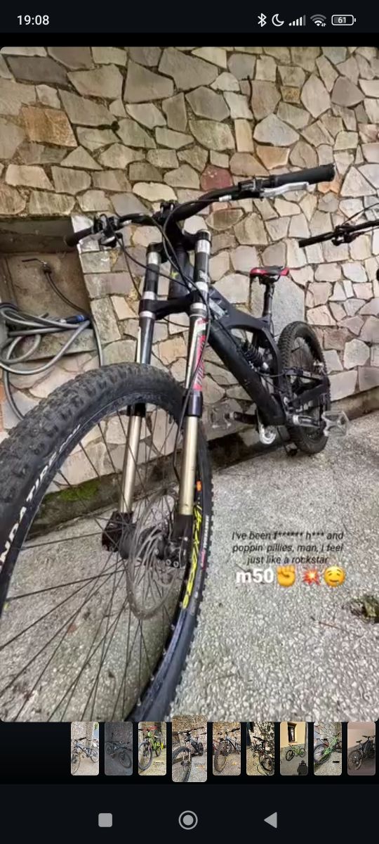 despiece Bicicleta descenso MSC