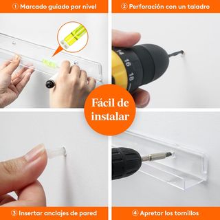 Estantes flotantes para vinilos, Lifewit 10 Unid.