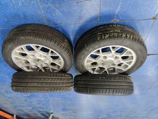 145/60R13 66T AIXAM LLANTAS con neumáticos 4x115