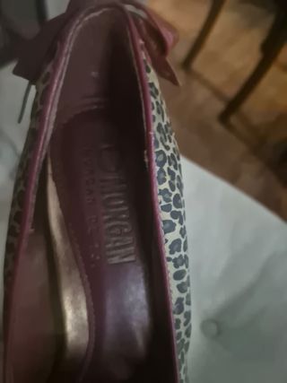 Zapatos tacón alto leopardo