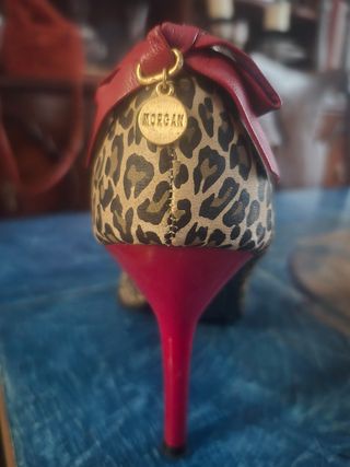 Zapatos tacón alto leopardo