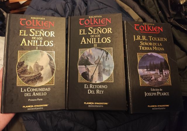 3 libros del mundo Tolkien