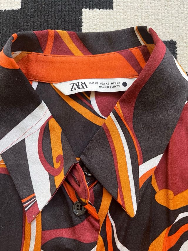 Camisa Zara multicolor