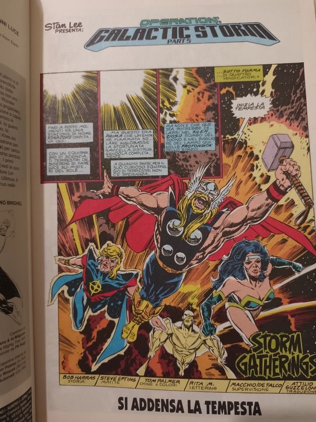 Fumetti Marvel  Operazione tempesta nella galassia