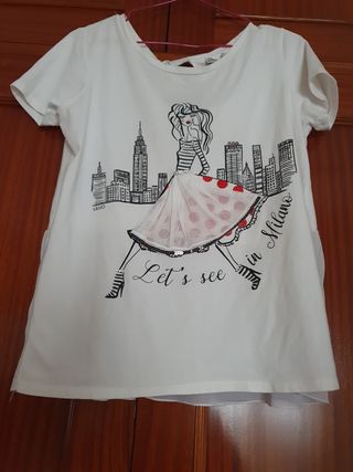 Camiseta Luijo niña - Blanca