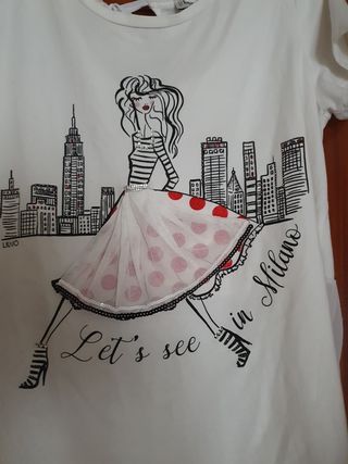 Camiseta Luijo niña - Blanca