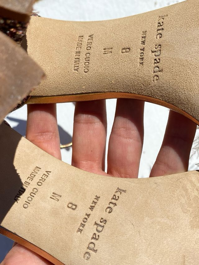 Sandalias Kate Spade brillantes