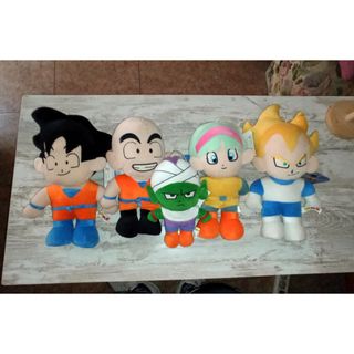 Pack 5 Peluches Dragon Ball