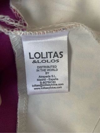 Falda plisada beige y morada