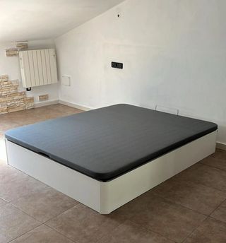 OFERTAS en canapé abatible,base tapizada NUEVO