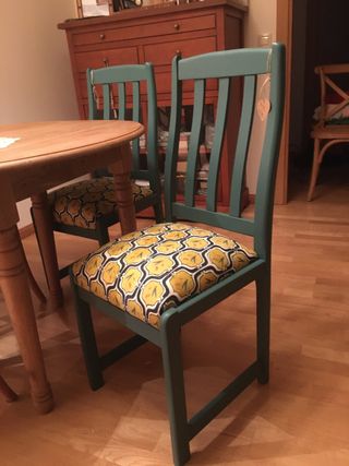 Sillas vintage restauradas - Recien tapizadas
