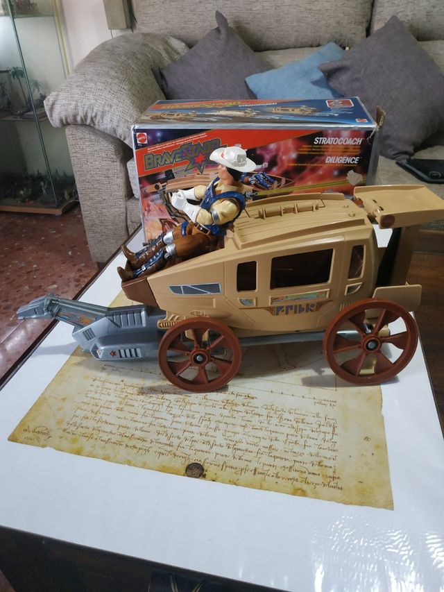 Bravestarr: Diligenza spaziale. Giocattoli.