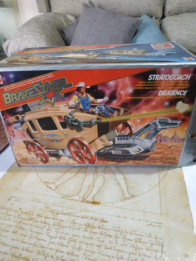 Bravestarr: Diligenza spaziale. Giocattoli.