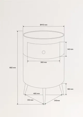 Mesa altavoz con subwoofer, bluetooth CREATE