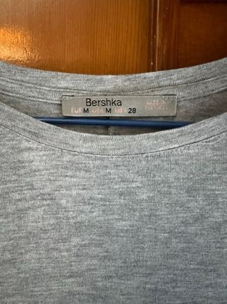 Vestido Bershka gris - Talla M
