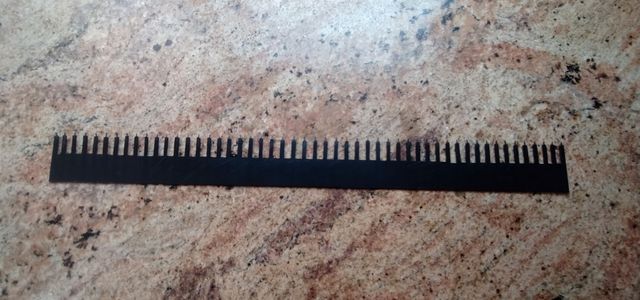 Peine para grapas de surfcasting