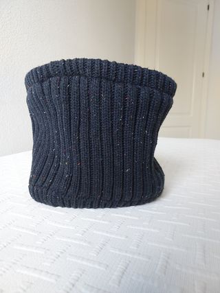 Bufanda azul Corte Inglés