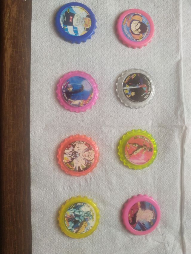 Tazos Dragon Ball Z: 8 unidades