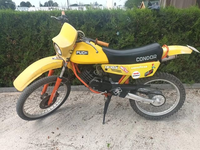 Se vende por piezas. Puch Cóndor 74cc - Moto Clási