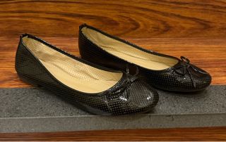 coppia Ballerine nere e argento
