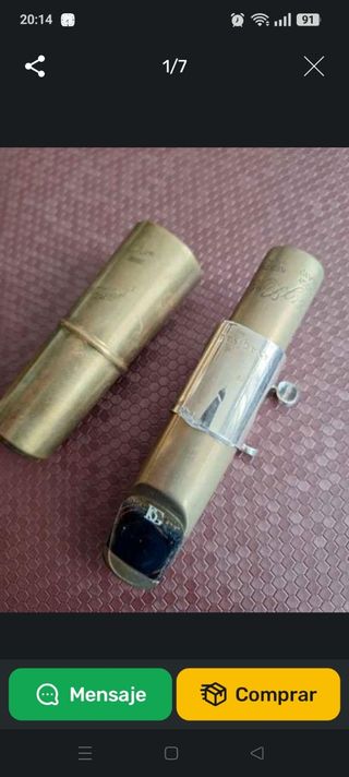 Boquilla Berg Larsen Bronze Saxo Tenor