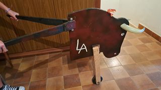 Carretón toro juguete