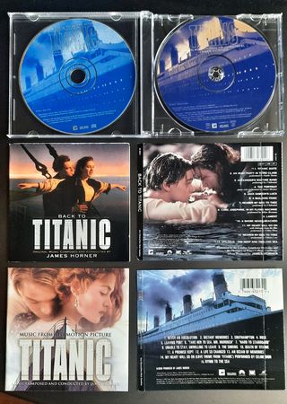 BSO OST CD Titanic, Back to Titanic de J. Horner.